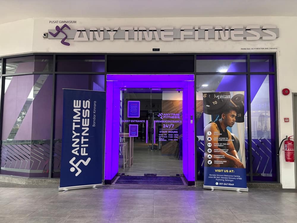 24-Hour Gym: Anytime Fitness Bandar Kinrara, Puchong, Selangor. — photo 1